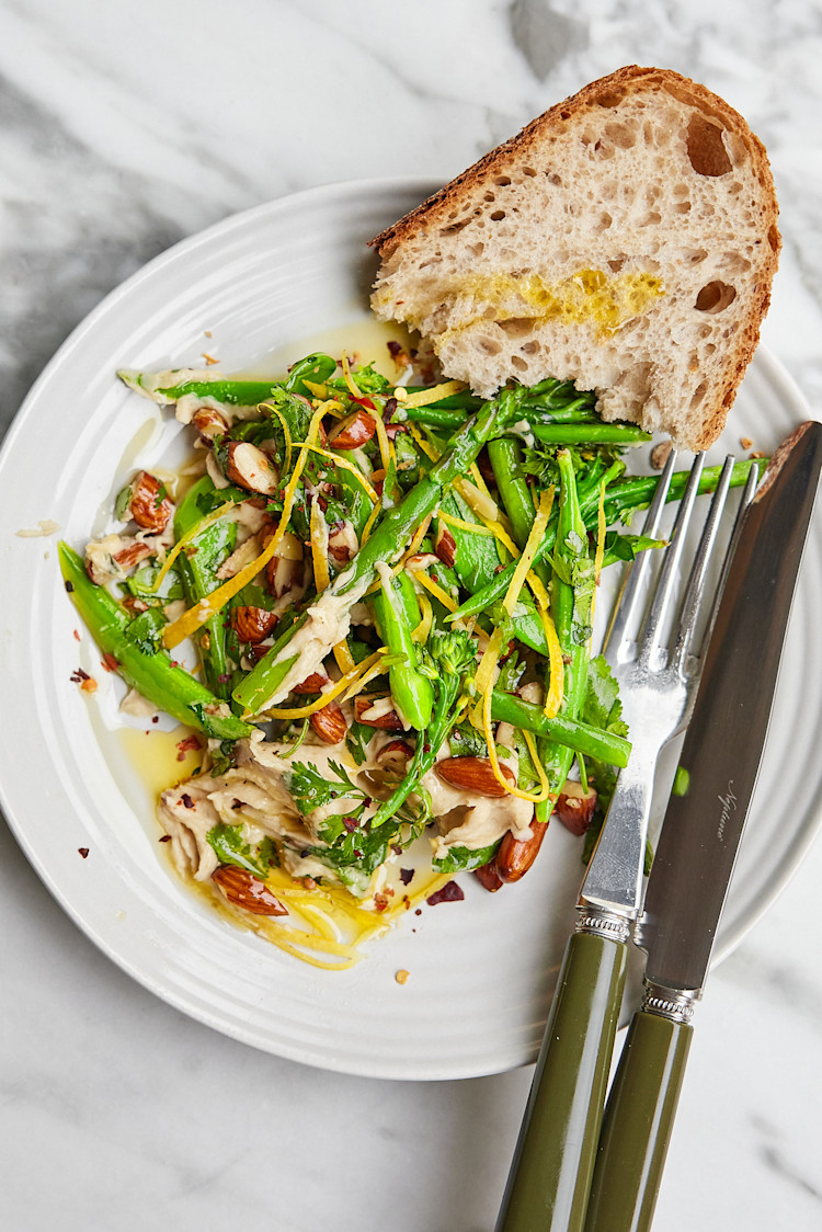 Super Veg With Lemony Butter Bean Mash