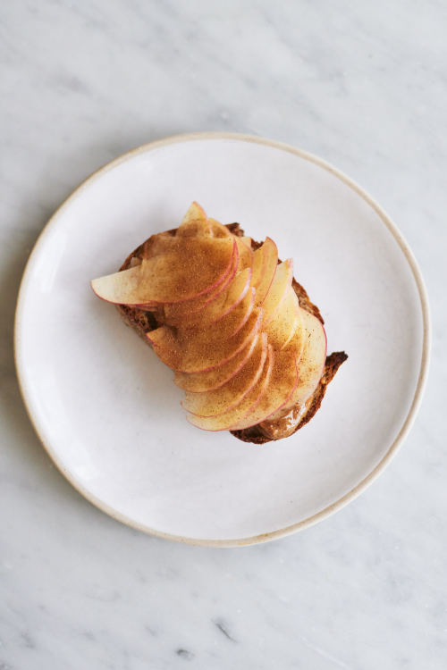 Apple & Almond Butter Toast