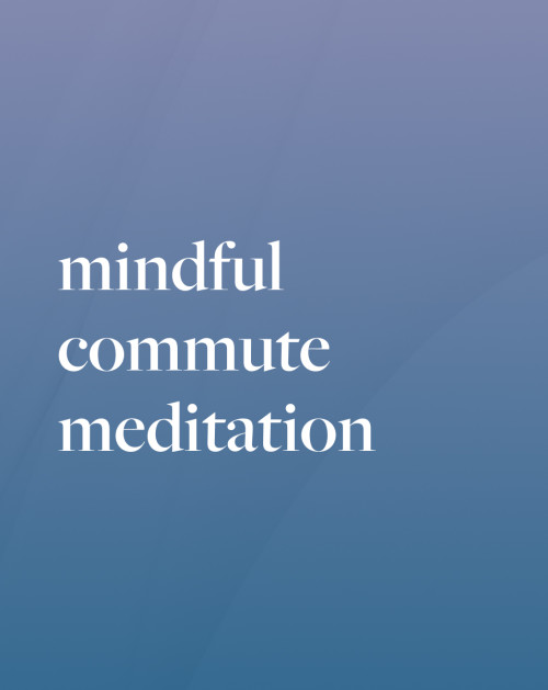 Mindful Commute Meditation