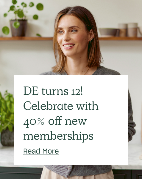 DE turns 12! Celebrate with 40% off new memberships