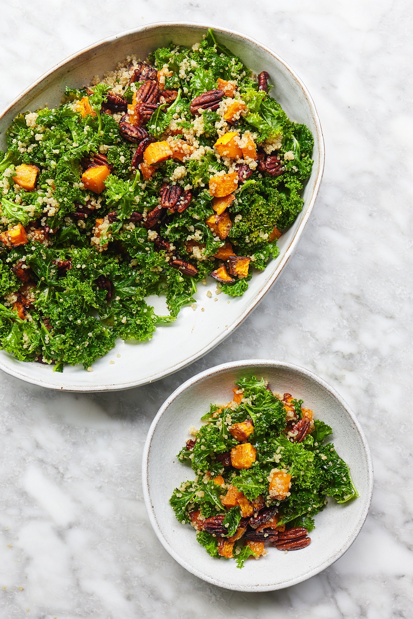 Caramelised Pecan & Squash Salad - Deliciously Ella