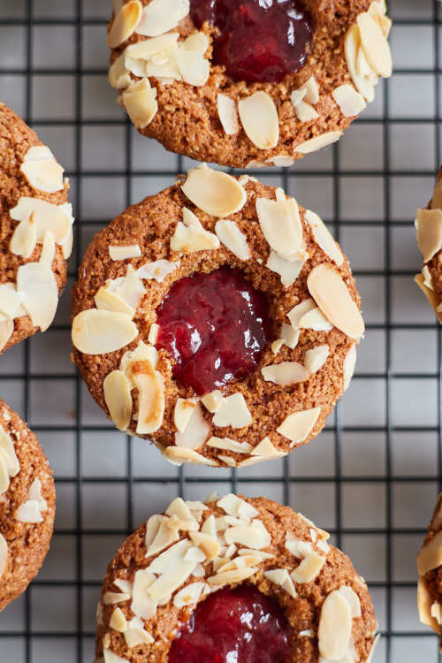 Jammy Almond Cakes