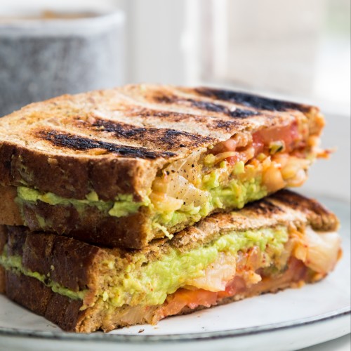 Avocado & Kimchi Toastie