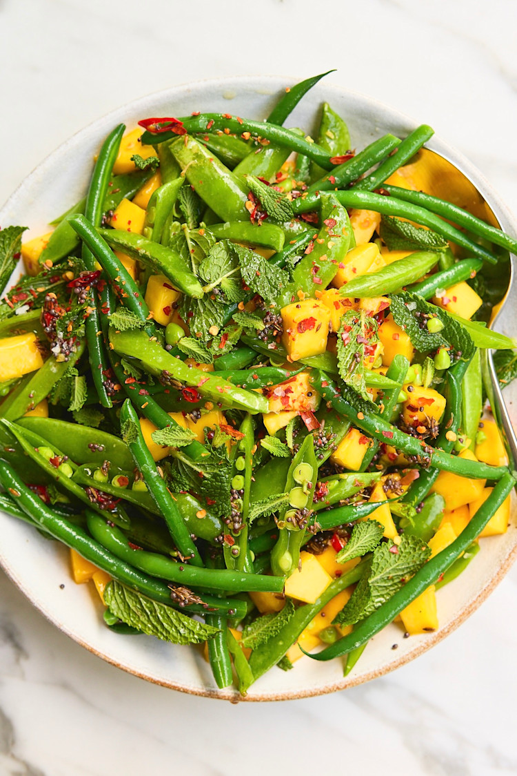 Chilli, Mango & Green Bean Salad