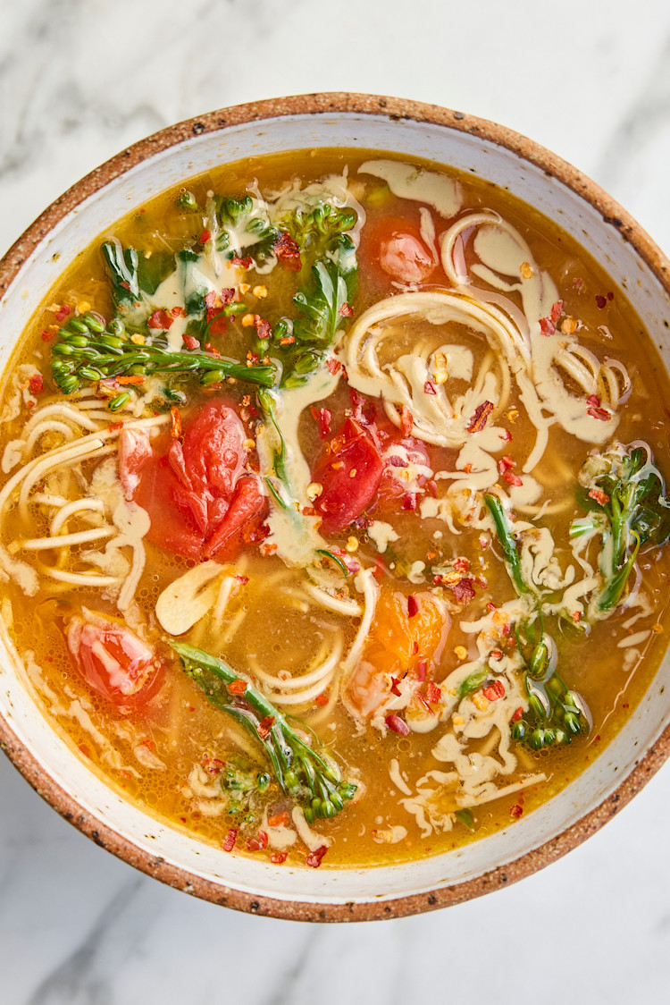 Soothing Tomato & Kimchi Broth