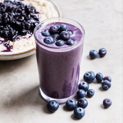 Blueberry & Banana Breakfast Smoothie 