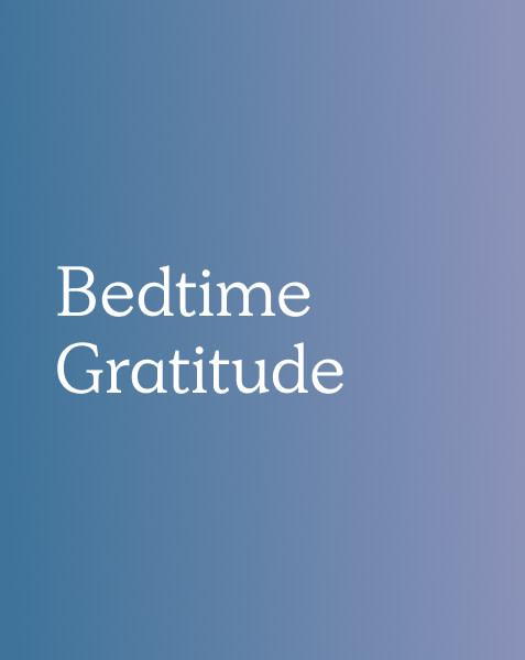 Bedtime Gratitude