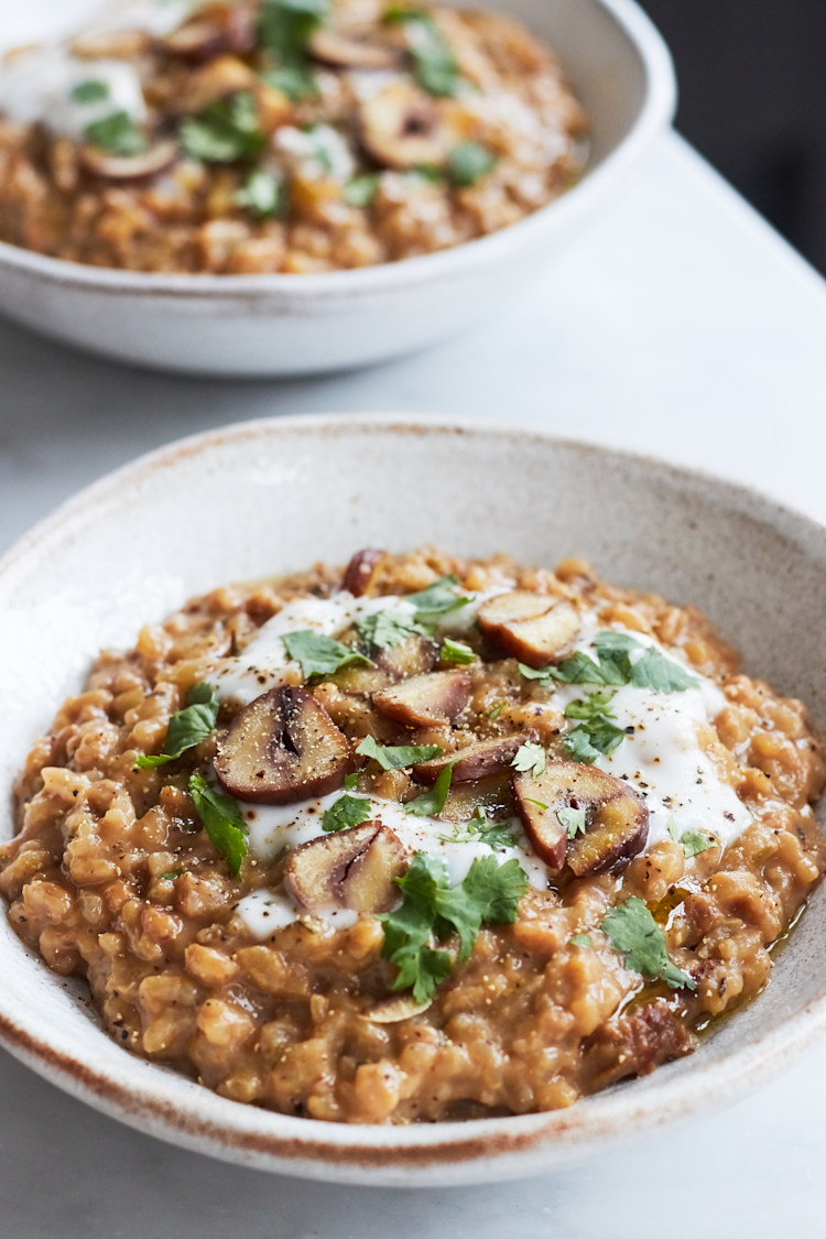 Chestnut Risotto