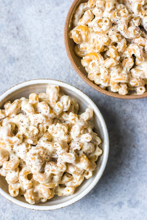 Simple Cashew Mac & Cheese