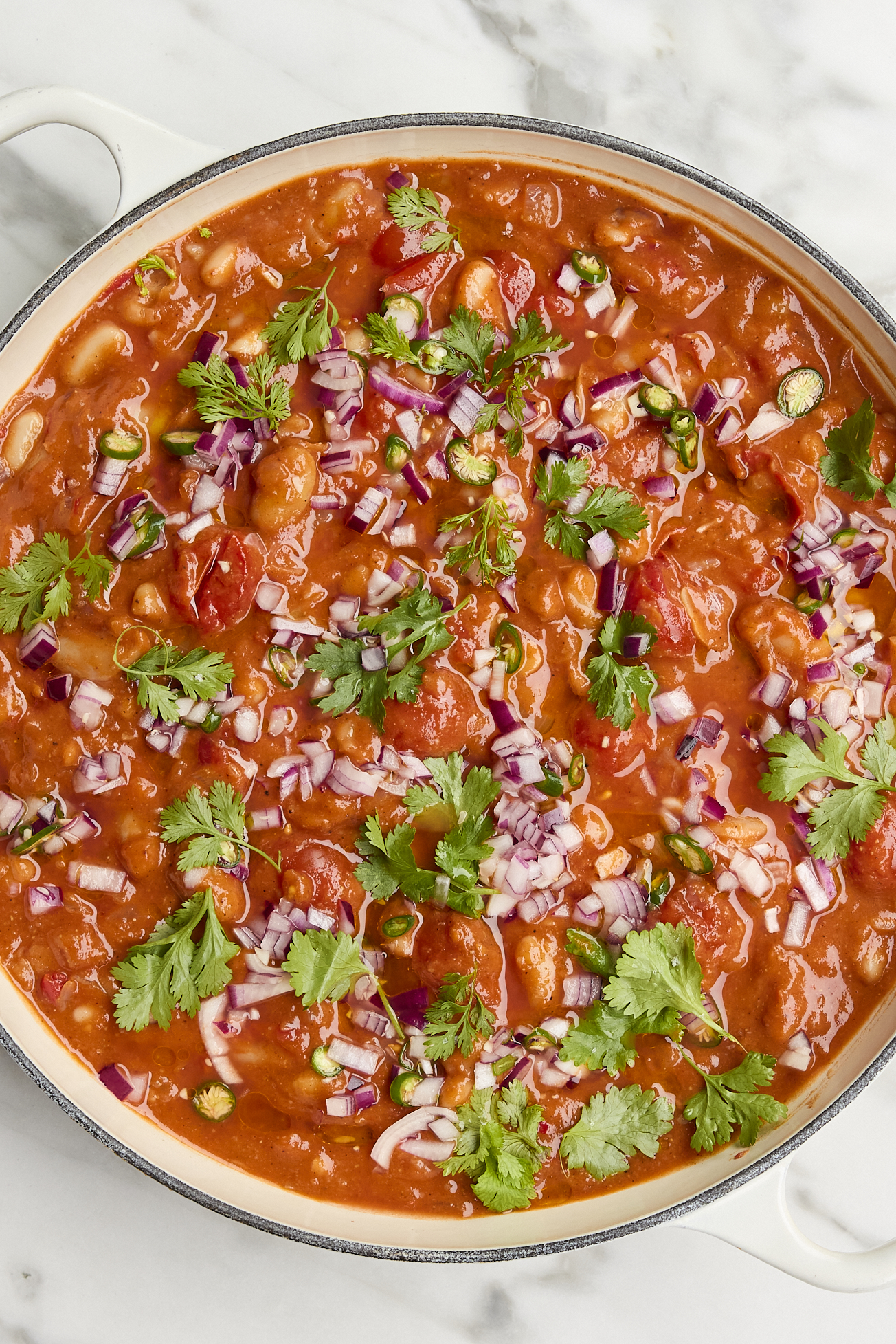 Tomato Spiced Beans on Toast