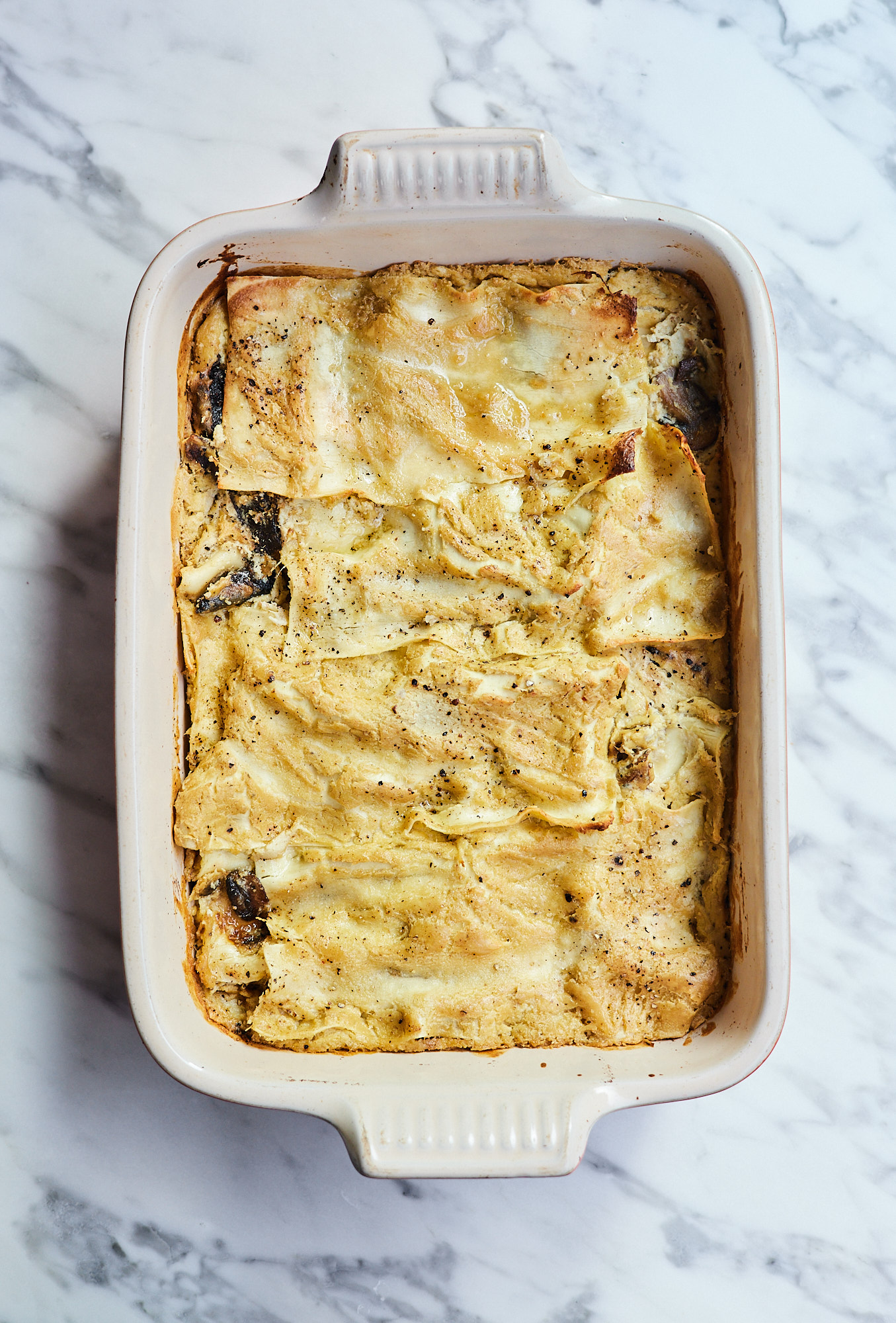 Artichoke, Truffle & Mushroom Lasagne Deliciously Ella