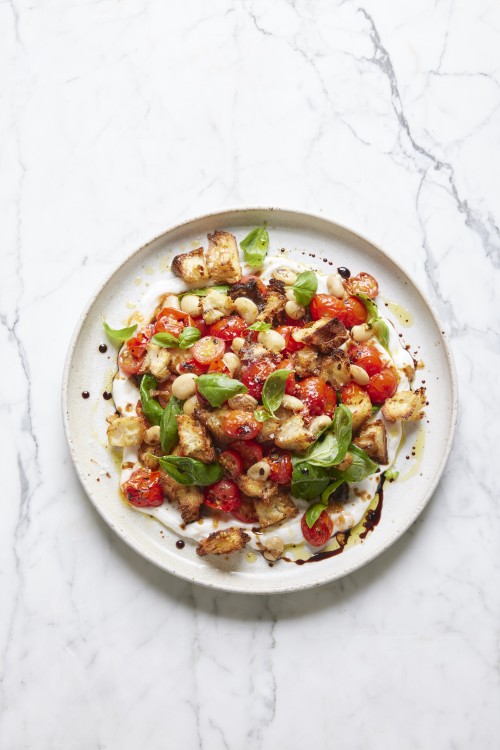 Creamy Bruschetta-Style Salad