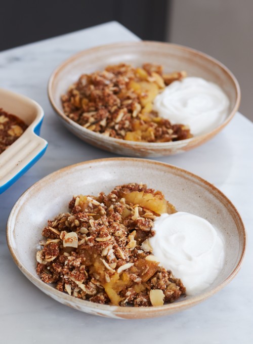 Apple & Ginger Crumble
