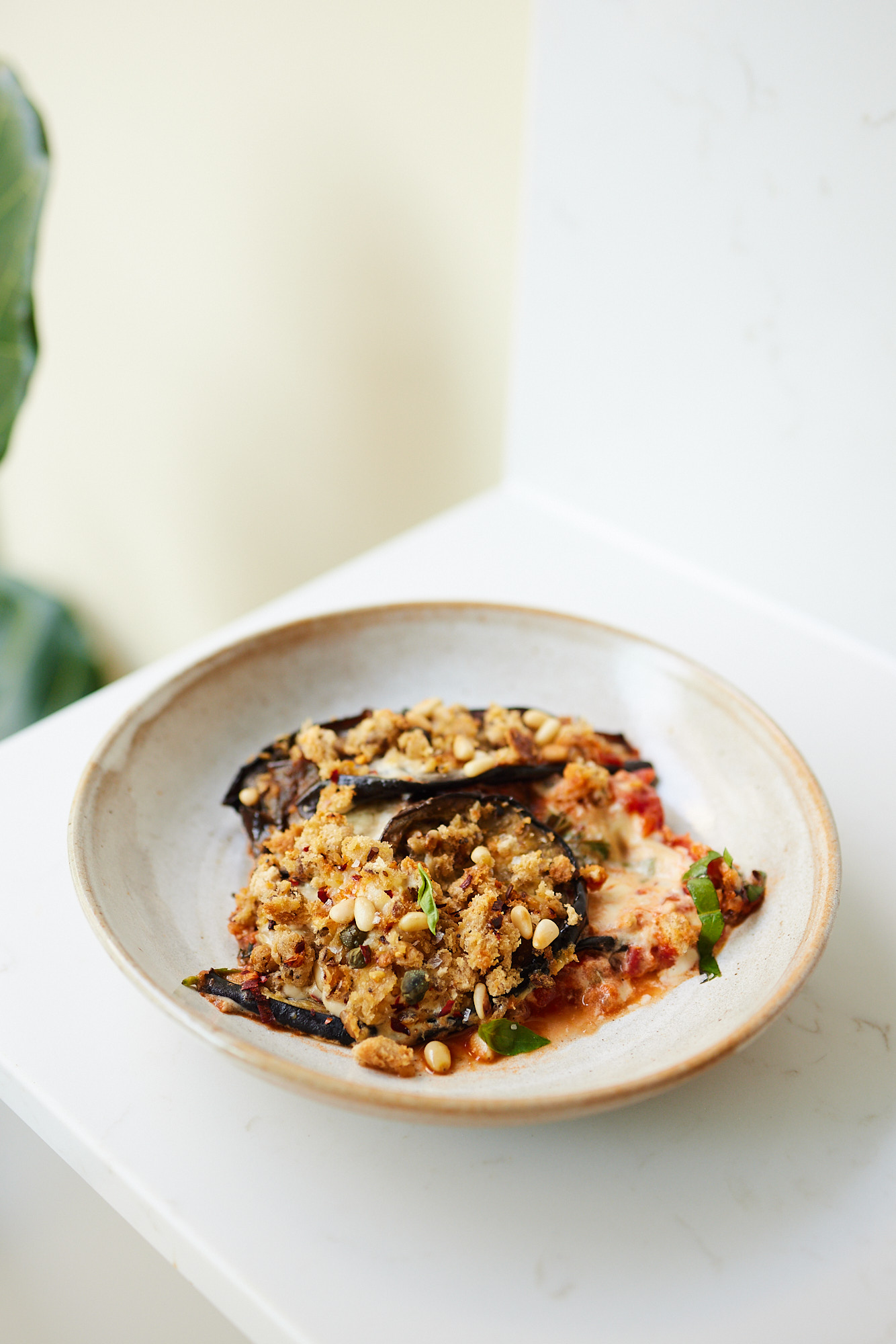 Aubergine ParmnoGiana Deliciously Ella