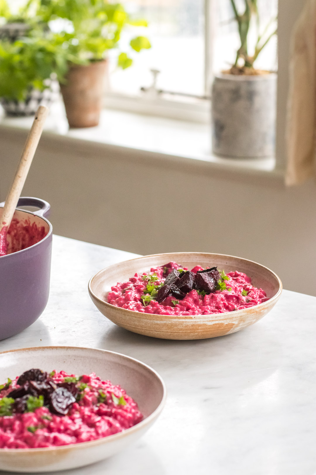 Beetroot Risotto Deliciously Ella