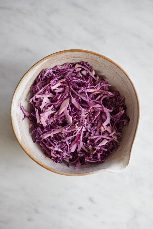 Red Cabbage Slaw