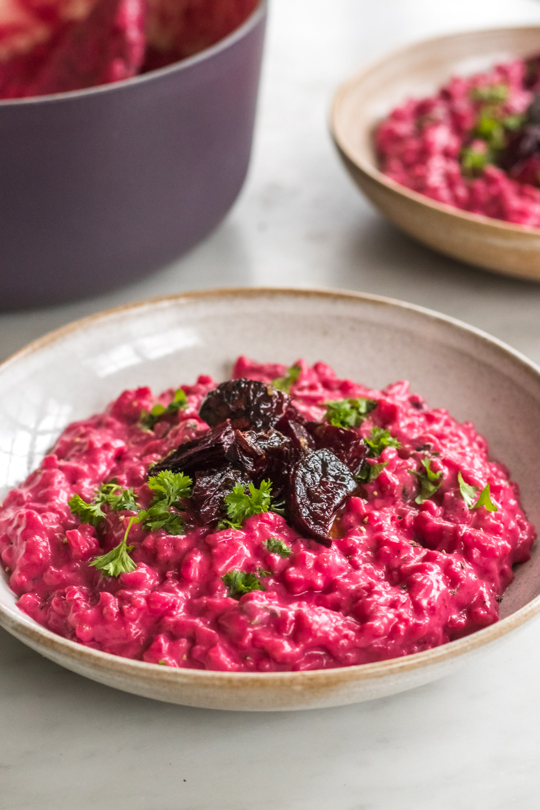 Beetroot Risotto Deliciously Ella