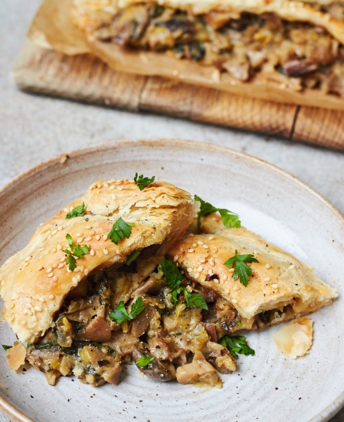 Next-Level Mushroom Tart