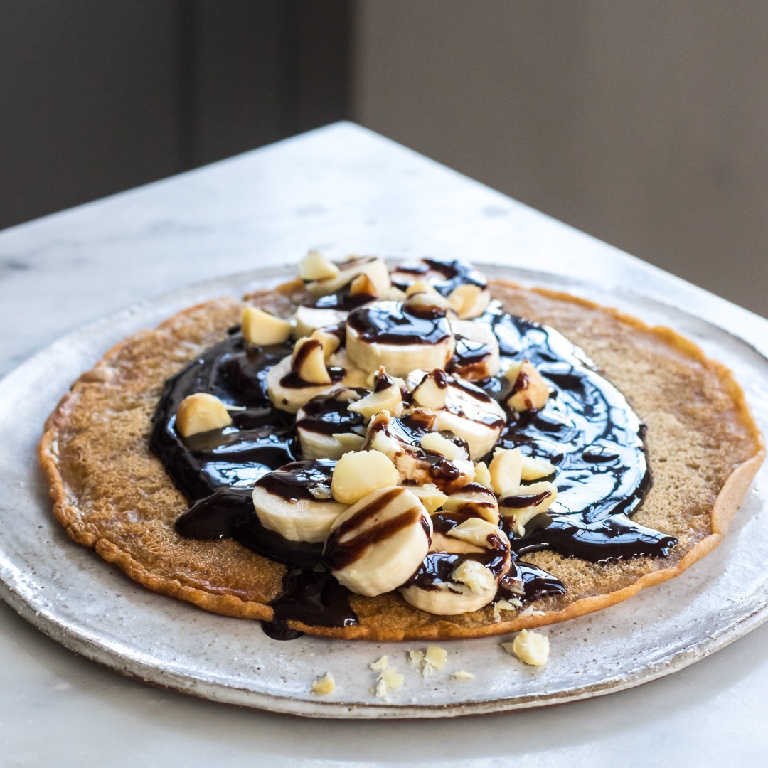Chocolate & Banana Crêpes | Deliciously Ella (UK)