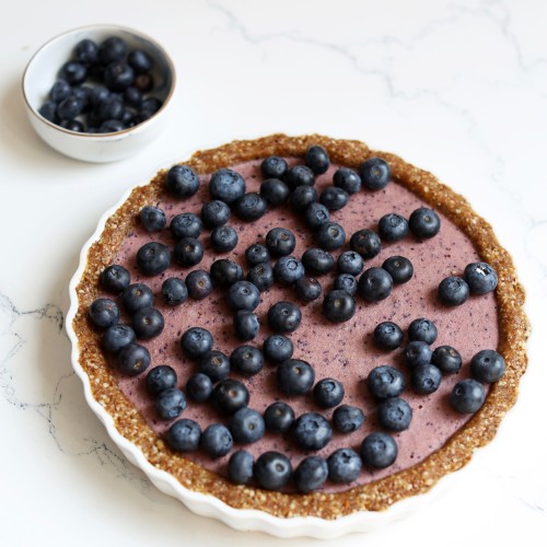 Raw Blueberry Cheesecake