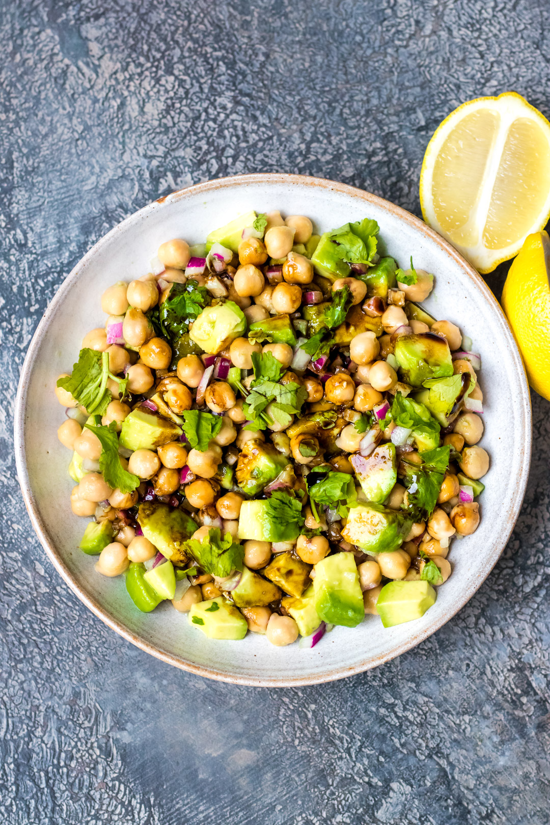 Simple Chickpea & Avocado Salad Deliciously Ella