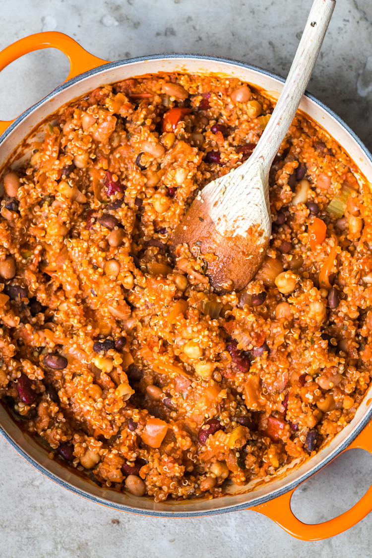 Quinoa Chilli