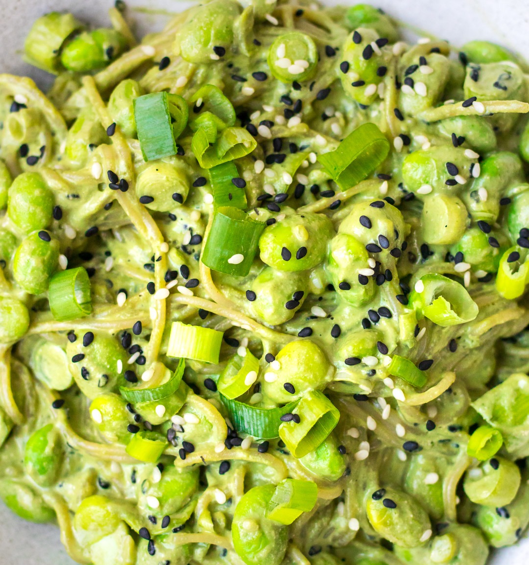 Green Miso Noodles Deliciously Ella