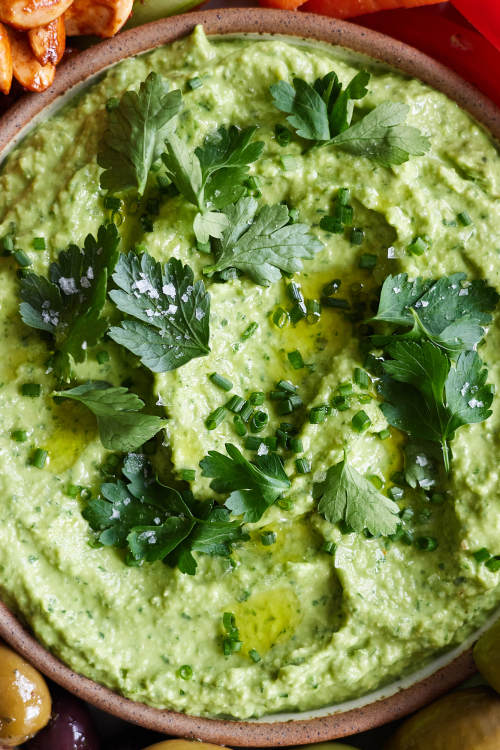 Green Goddess Hummus