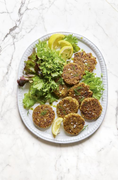 Pesto Quinoa Fritters