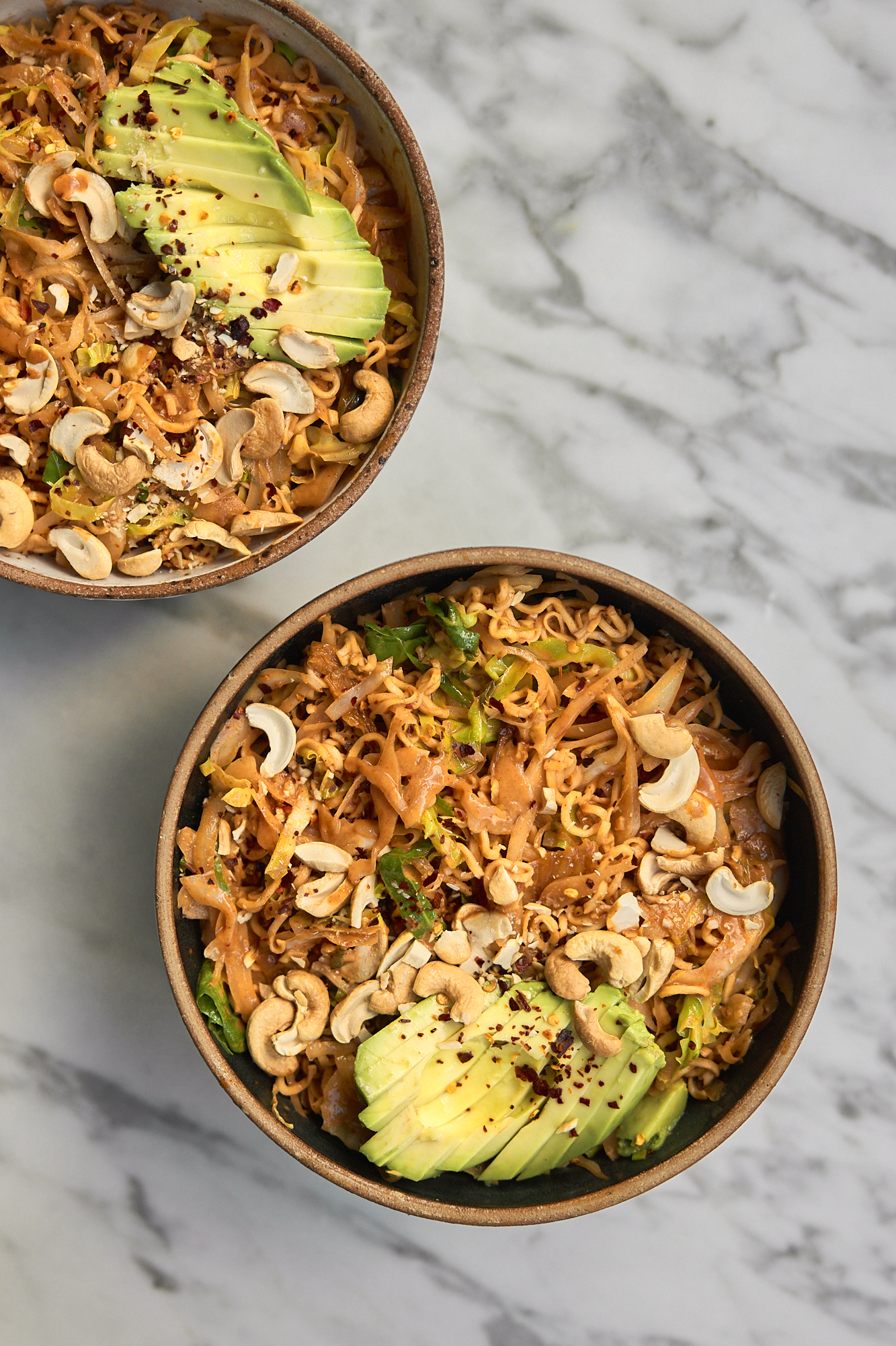 Gochujang Greens Noodle Bowl