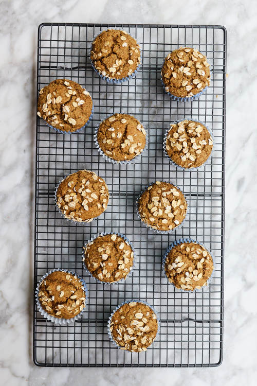 Simple Oat Muffins