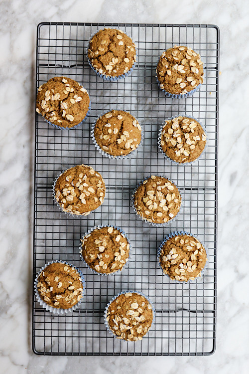 Simple Oat Muffins