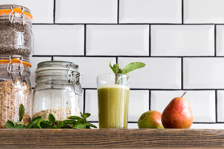 Mint, Apple & Pear Juice