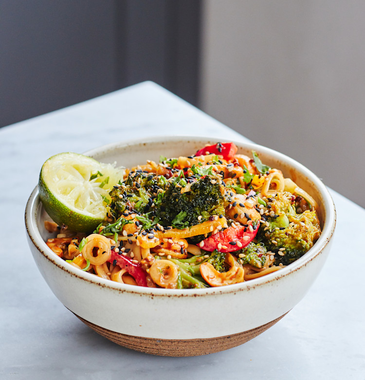 Sesame & Broccoli Noodle Salad