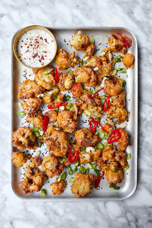 Sesame Cauliflower Bites