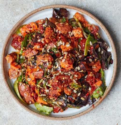 Sweet Potato & Sun-Dried Tomato Salad 