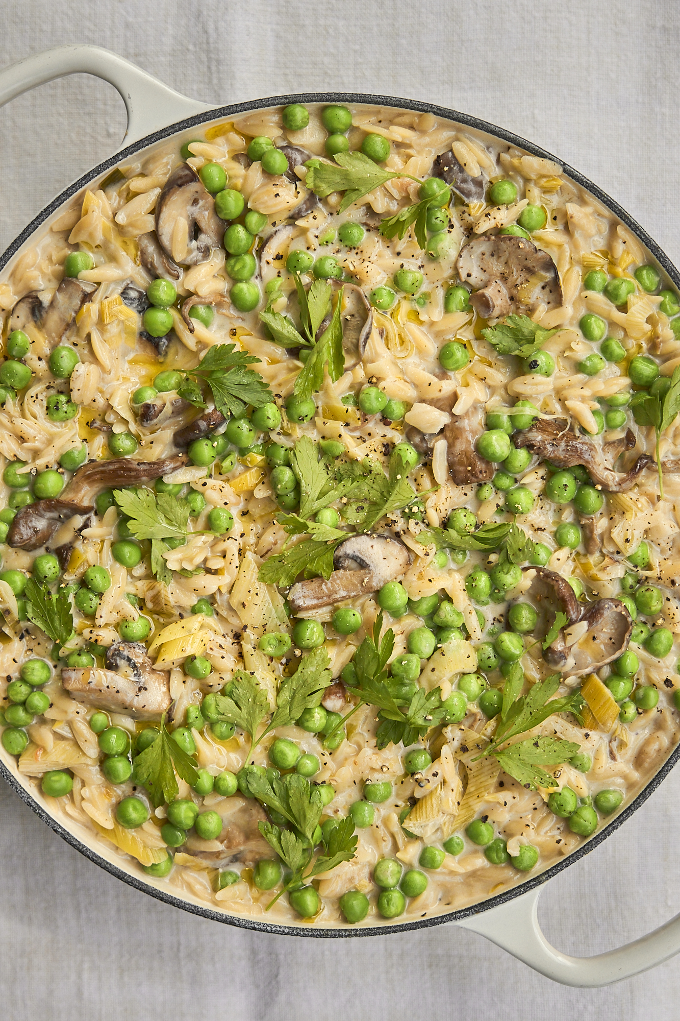 Creamy Mushroom Orzotto