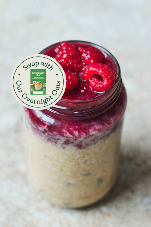 Almond Butter Overnight Oats