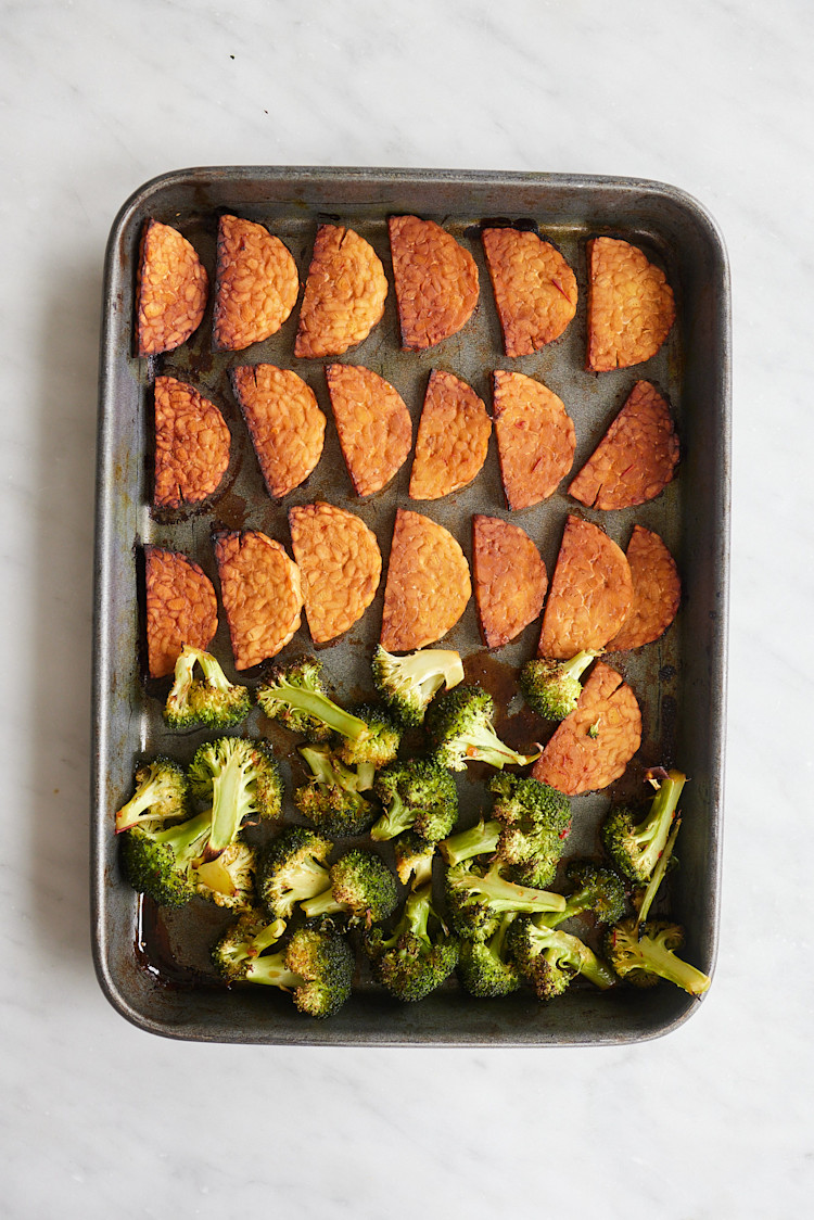 Roasted Broccoli & Tempeh