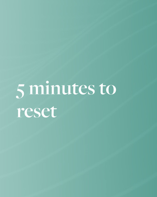5 Minutes To Reset