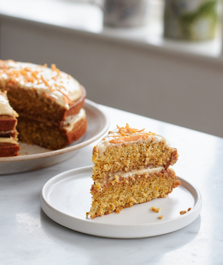 Lemon, Orange & Poppy Seed Cake