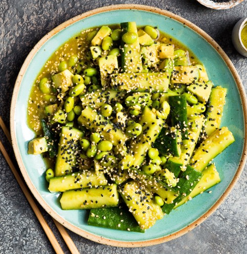 Cucumber & Sesame Salad