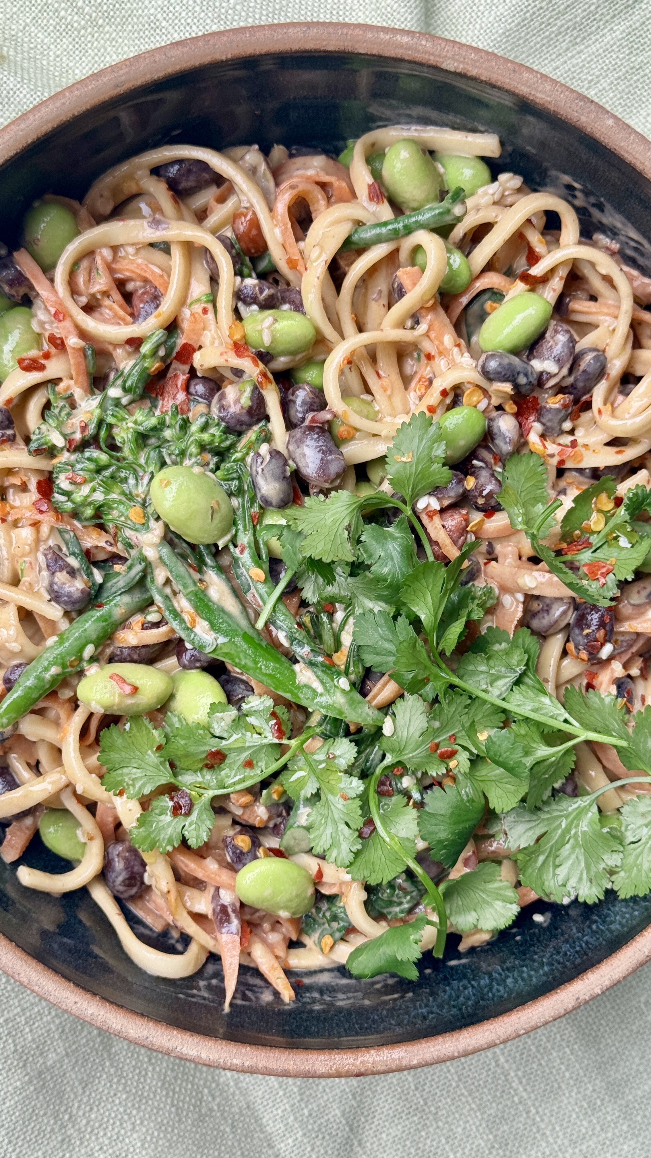 Nourishing Chilli Tahini Noodles