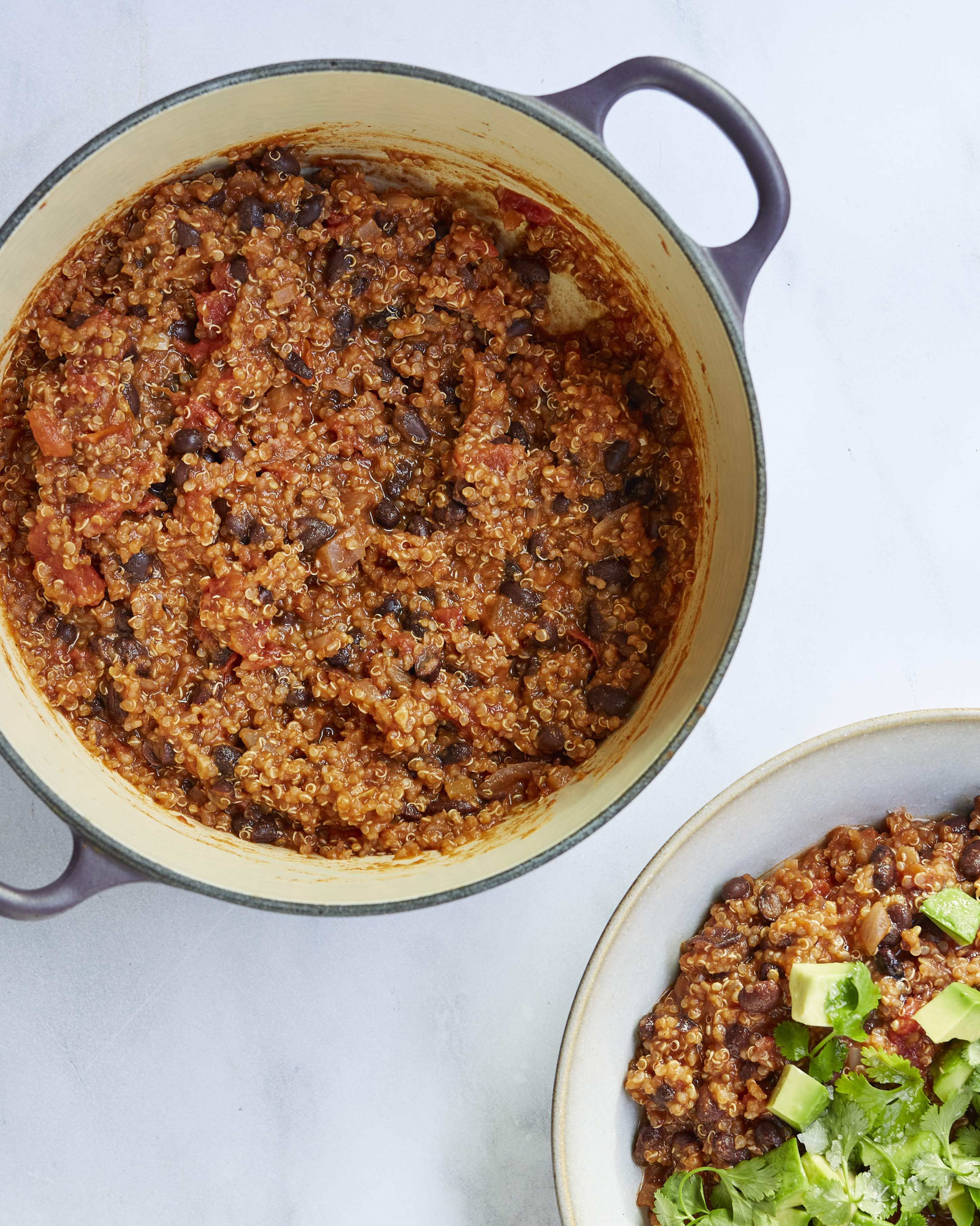OnePan Quinoa Black Bean Chilli Deliciously Ella (UK)