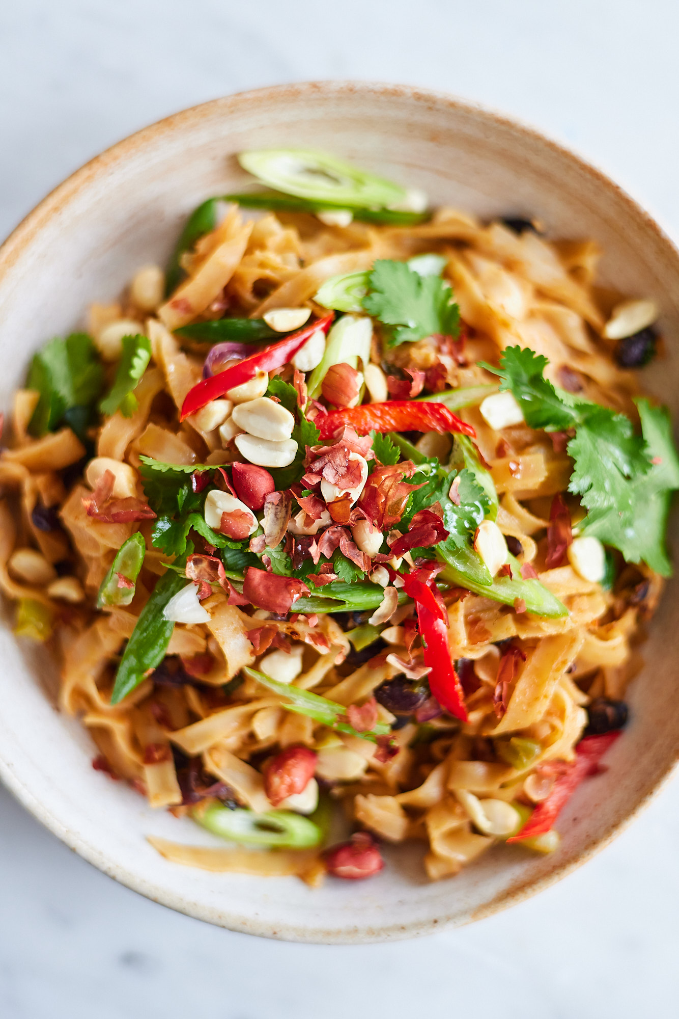 Peanut Noodles With Pak Choi & Black Beans Deliciously Ella
