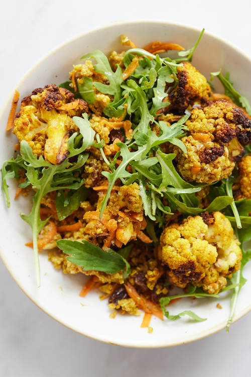 Coronation Cauliflower Salad