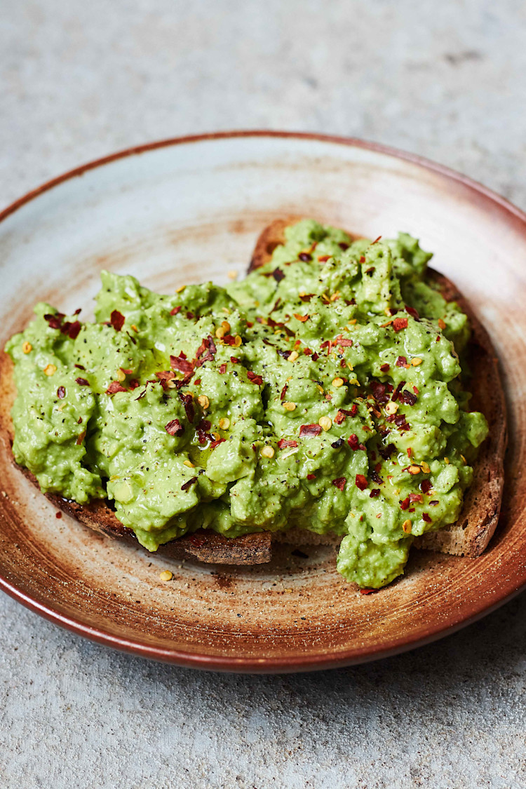 Pesto Avocado on Toast