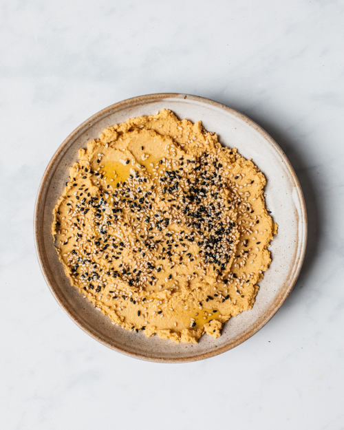 Curried Sweet Potato Hummus