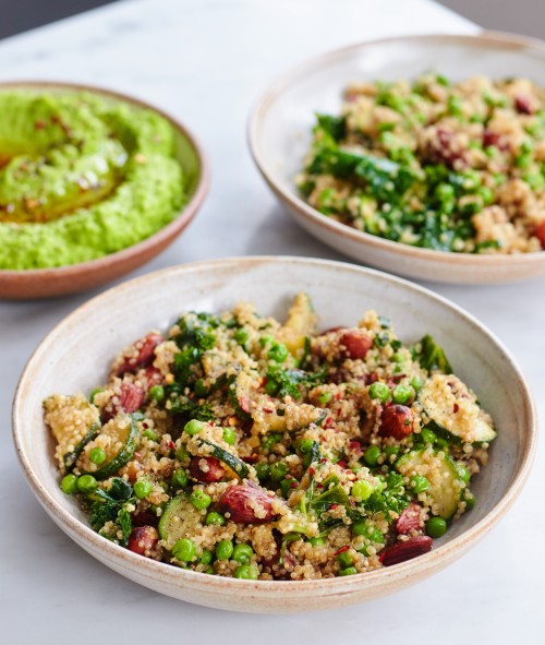 Nutty Pea & Quinoa Bowl