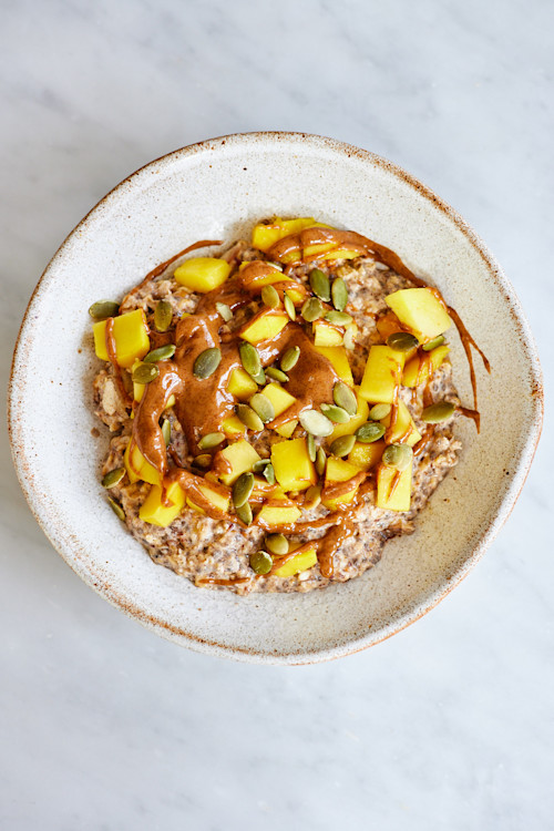 Mango & Walnut Bircher Muesli